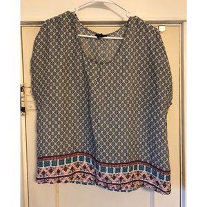 Rue21 Geometric Blouse